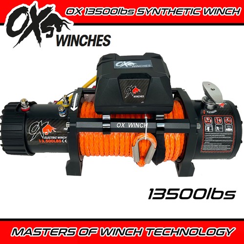 Electric winch 12v 13500lbs - ox,