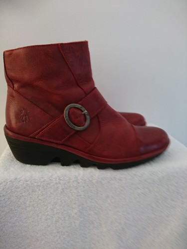 Fly london oxblood leather - oxblood,