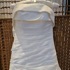 Pronovias Ivory ruched ex