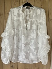 Mint Velvet White Viscose Mix