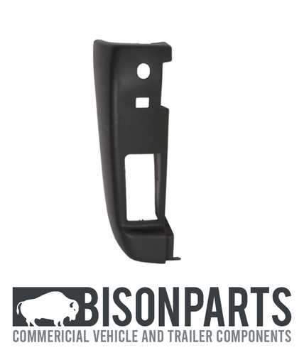 Rear bumper corner fits - lh,
