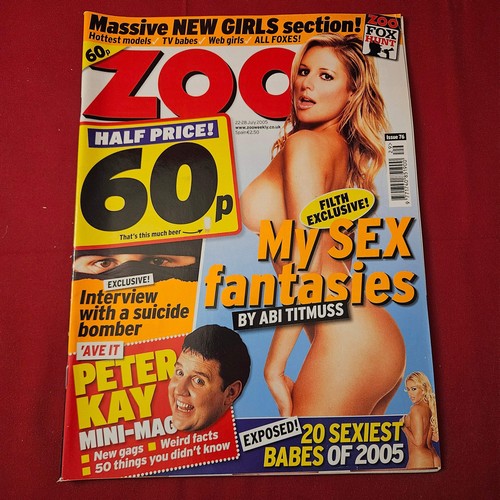 Zoo magazine july 2005 - magazine,
