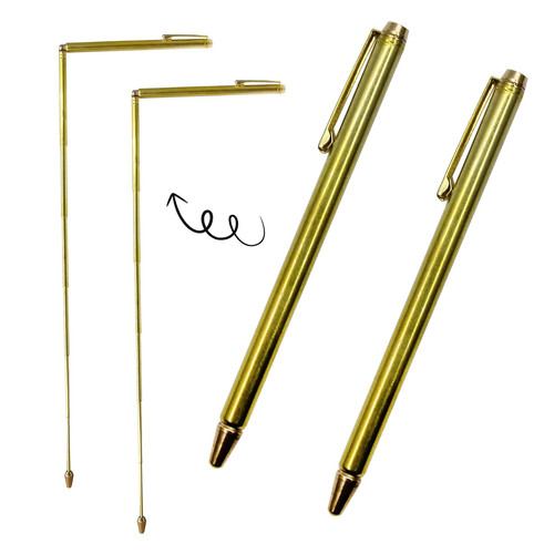Copper dowsing rods 2pcs - copper, –