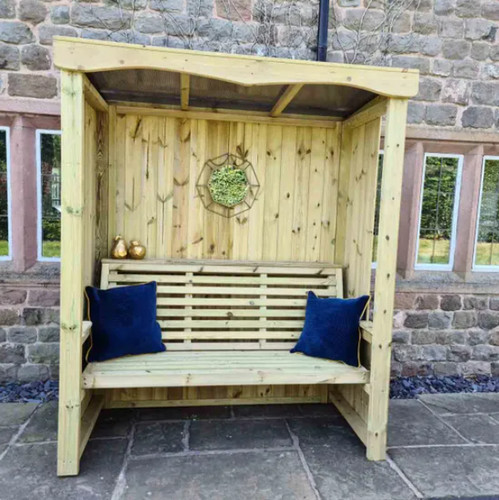 Churnet valley seater - valley, arbour