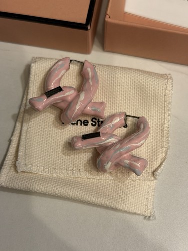 Acne studios pink knot - pink,