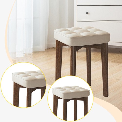Wood barstool with square - with,