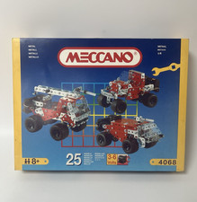 Vintage Meccano 4068 Metal Construction Set Kit 25 Models Boxed