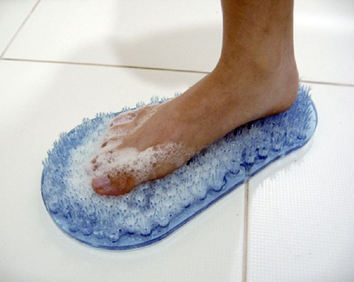 Soapy soles foot cleaner - foot,