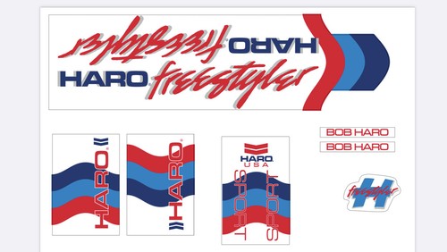 Haro freestyler sport decal - haro,