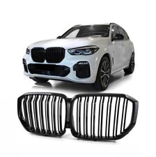 GLOSS BLACK KIDNEY GRILL GRILLS FRONT BUMPER FOR 2019 2022 BMW X5 G05