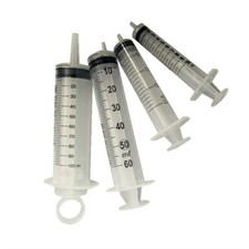 Hydroponics Measuring Syringe Nutrients 100ml 50ml 20ml 10ml Plastic Reusable