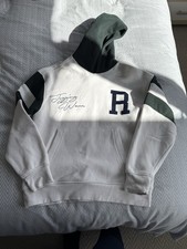 Zara Boys White & Green Hoodie