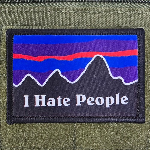Hate people patch moral - hate,