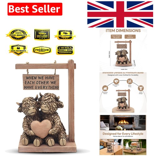 Hughie highland cow - hughie,