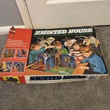 VINTAGE Retro Haunted House Board Game Denys Fisher 1971