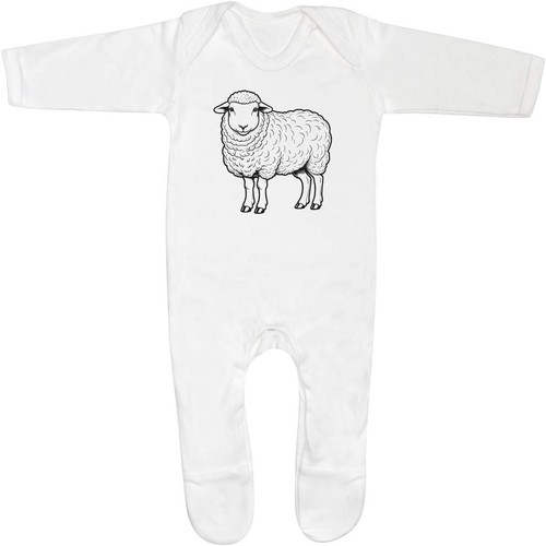 Cotswold sheep baby - sheep',