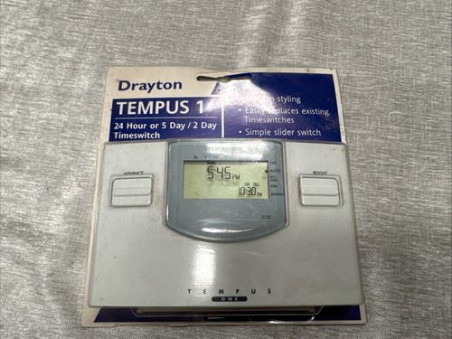 Drayton tempus timeswitch - tempus,