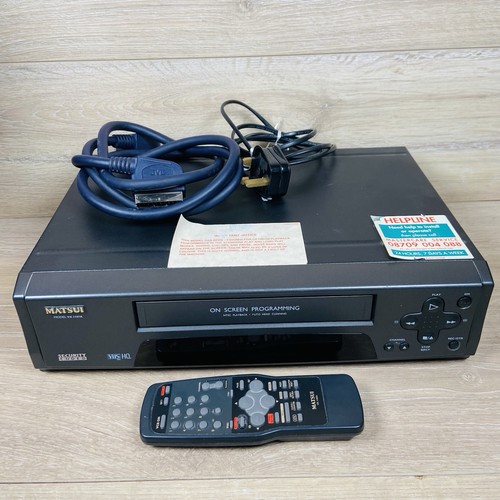 Matsui 1107a vhs - matsui, vcr