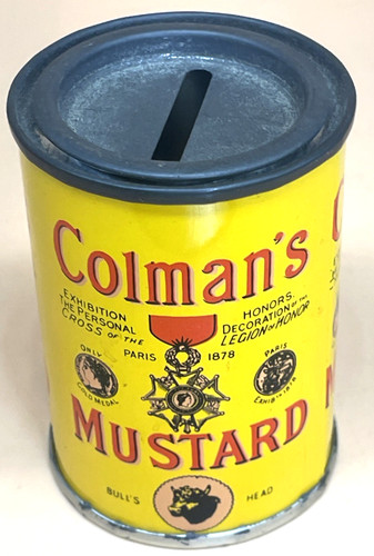 Colman mustard money box - colman’s,