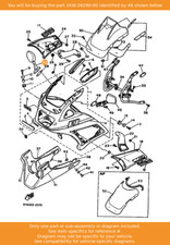 YAMAHA Rear View Mirror Assy (right), 3XW-26290-00 OEM FJ1200