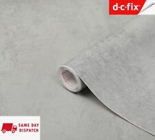 D C FIX  GREY CONCRETE EFFECT STICKY BACK PLASTIC SELF ADHESIVE VINYL KITCHEN