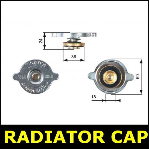Radiator cap fits - fits, escort