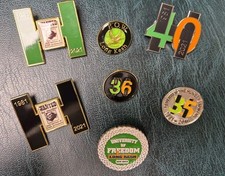 Republican Ireland Irish Political Pin Badge Long Kesh Celtic - Set Of 7 Badges 