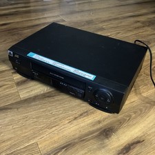 Vintage JVC VCR VHS video cassette recorder player best picture function Tested