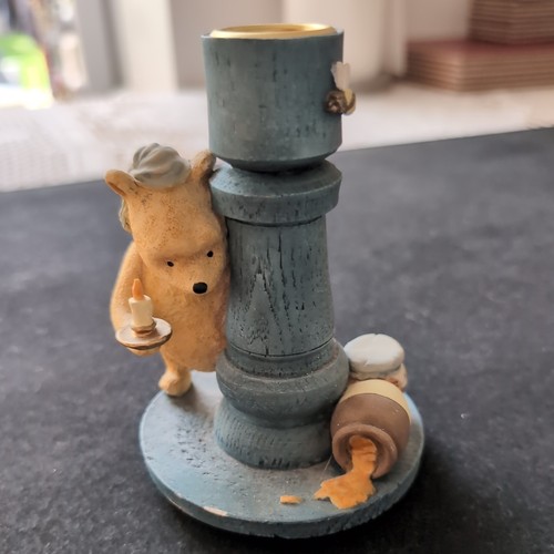 Pooh bear candle stick - bear, disney
