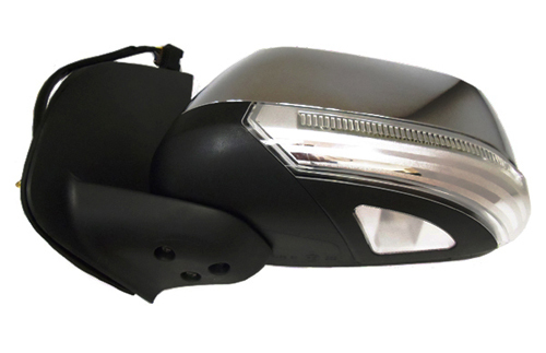 Door mirror chrome - lh,