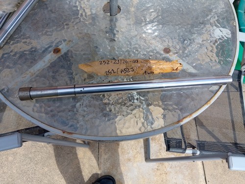 Yamaha as2 fork stanchion - as2, 252