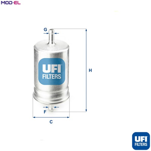 Fuel filter 510 for - fuel, 31.510.00