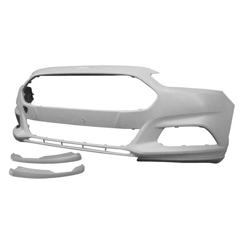Front bumper primed pdc - front,