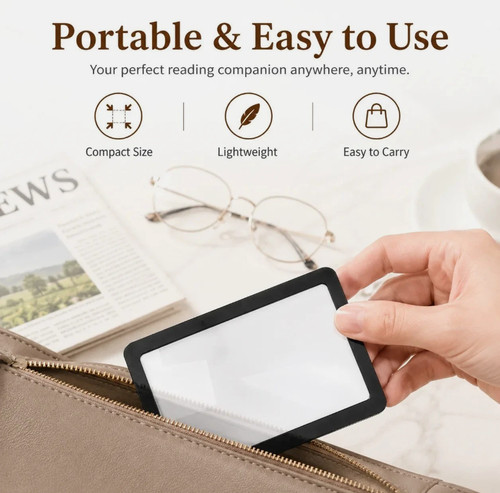 Book magnifier for - for, reading