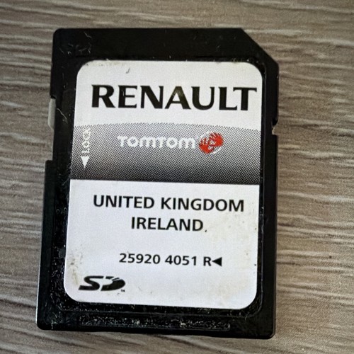 Genuine renault tomtom sat nav - sat,