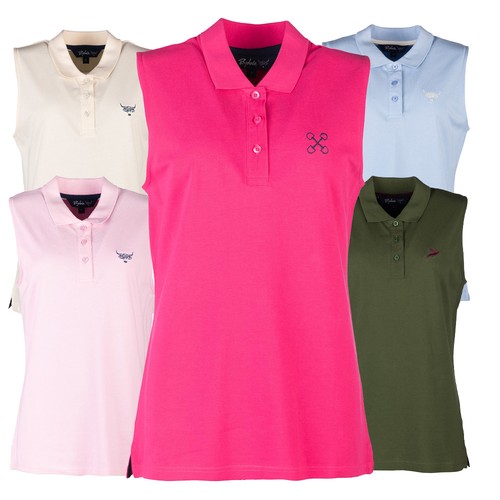 Ladies sleeveless polo shirt - polo,