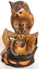 Vintage Leonardo Owl Figurine