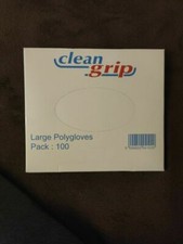 THE BEST Disposable polythene gloves x 100 L size The Best Price on ebay