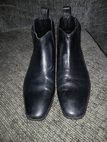 Mens kurt geiger black leather - black,