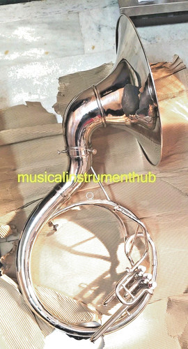 Sousaphone bell made of - sousaphone,