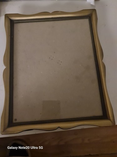 Vintage gold coloured photo - coloured,