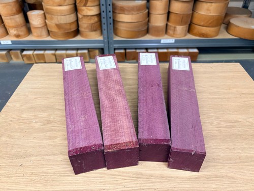 Purpleheart spindle blank - purpleheart,