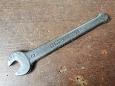 Small Vintage Gedore DIN 129 8mm single ended spanner, 99mm long. 