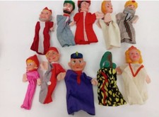 Vintage Punch and Judy Hand