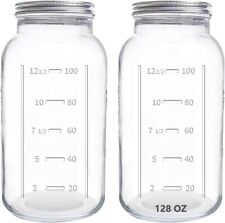 128 Oz Mason Jars Wide Mouth 2