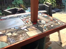 Mixed Colour Broken Tiles - Mosaics Crafts 20kg Porcelain Ceramic Glass Appx 1m²