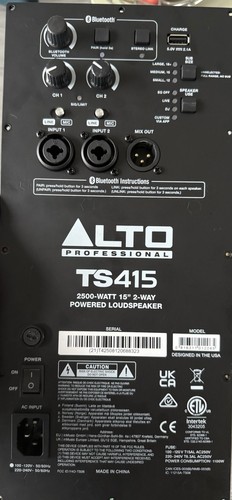 Alto ts415 amp board complete - alto,