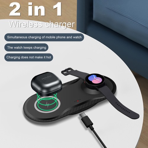 2in1 wireless charger phone - 2in1,