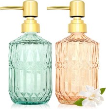 Vintage Glass Soap Dispensers