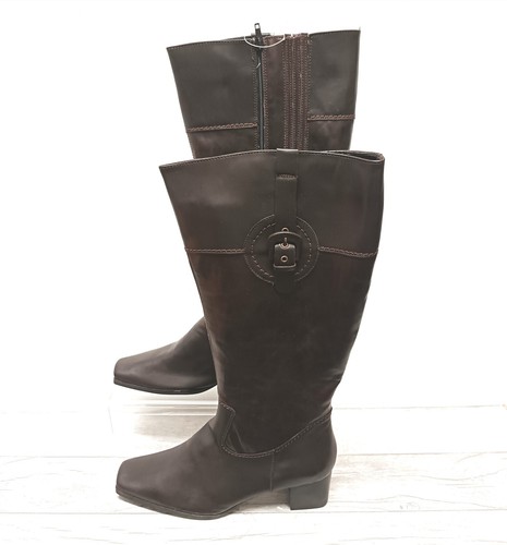 Ara brighton knee boots brown - ara,